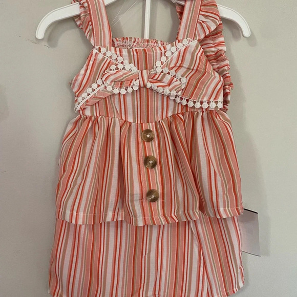 NWT Little Lass Outfit and Headband - Picture 3 of 7